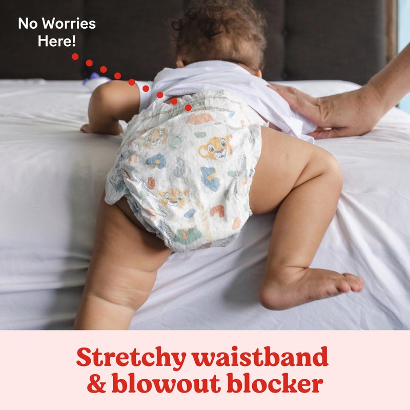 Huggies Size 5 Diapers, Little Movers Baby Diapers, Size 5 (27+ lbs), 104 Count, Packaging May Vary - Image 4